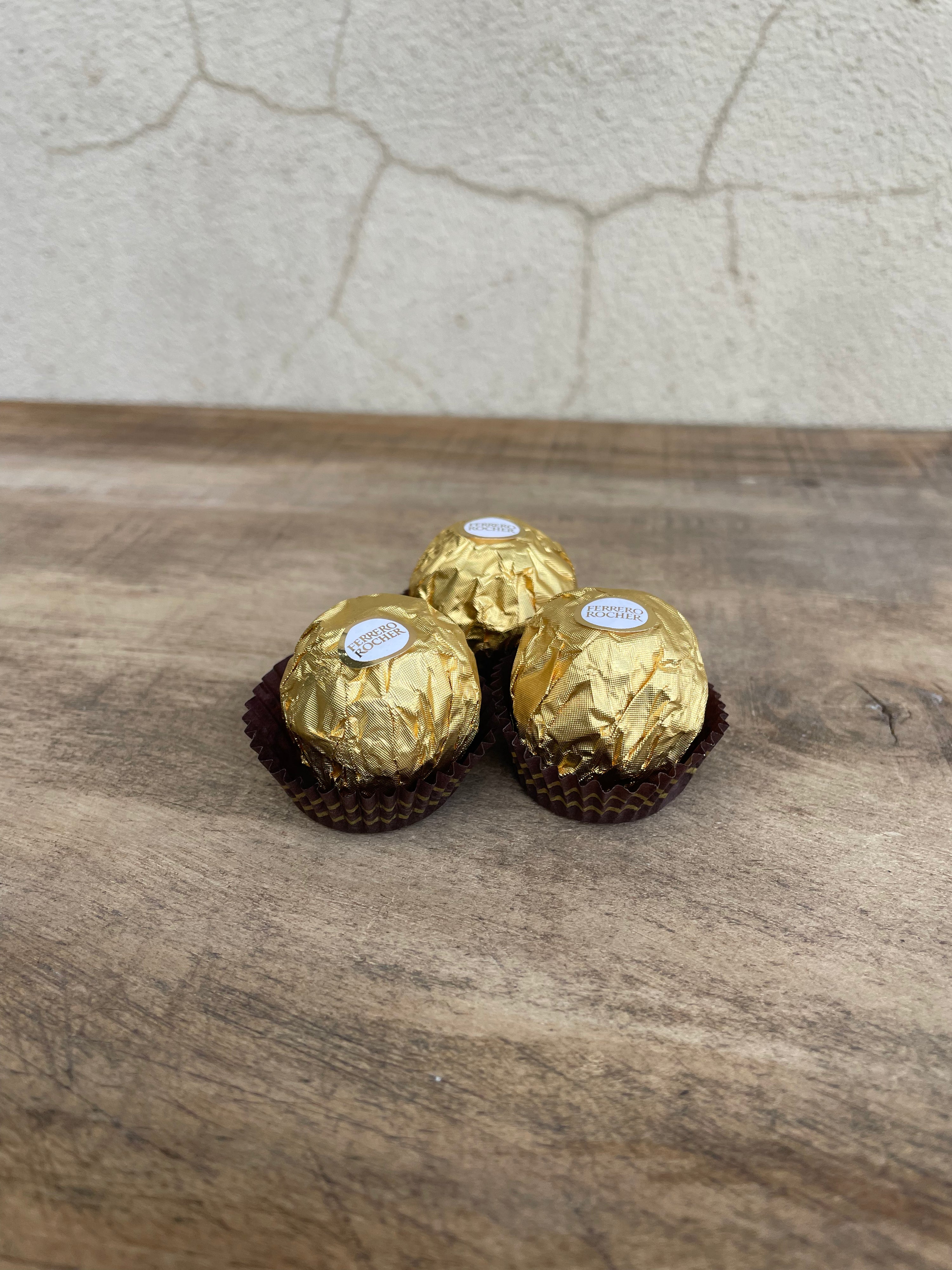 Ferrero Rocher 3-pack add-on with bouquet — Perth delivery