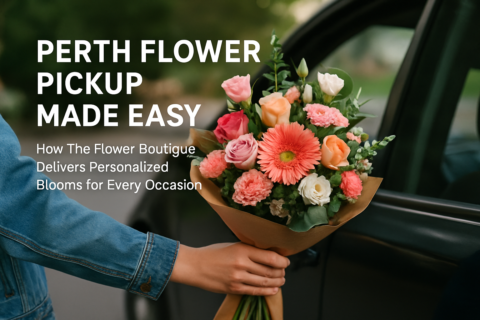 Perth Flower Pickup Made Easy: How The Flower Boutique Delivers Personalized Blooms for Every Occasion