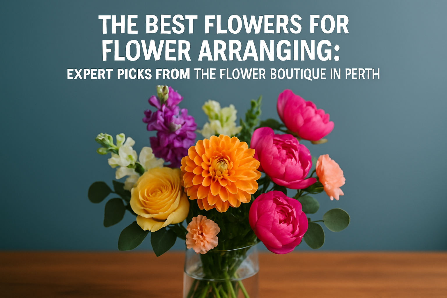 The Best Flowers for Flower Arranging: Expert Picks from The Flower Boutique in Perth