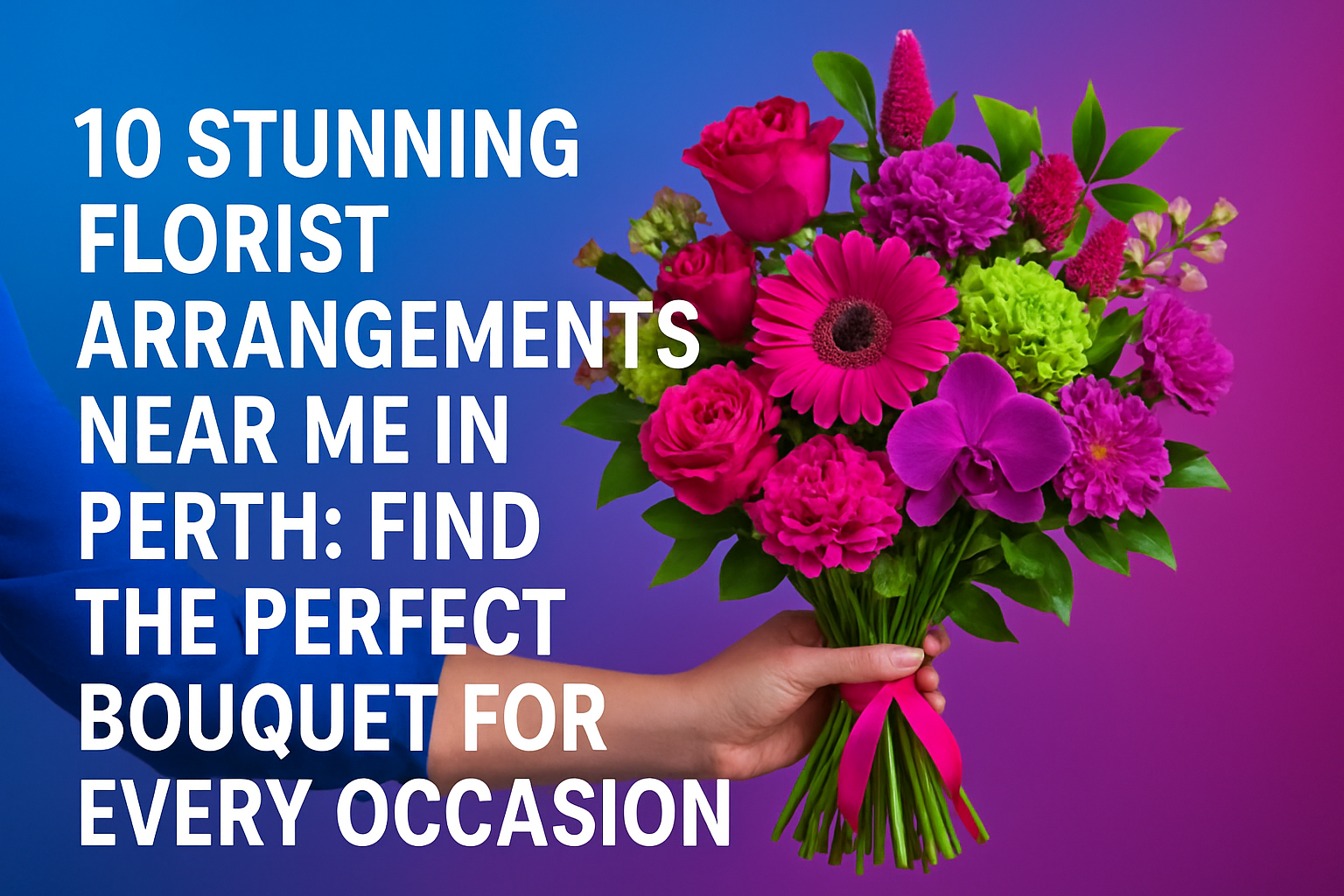 10 Stunning Florist Arrangements Near Me in Perth: Find the Perfect Bouquet for Every Occasion