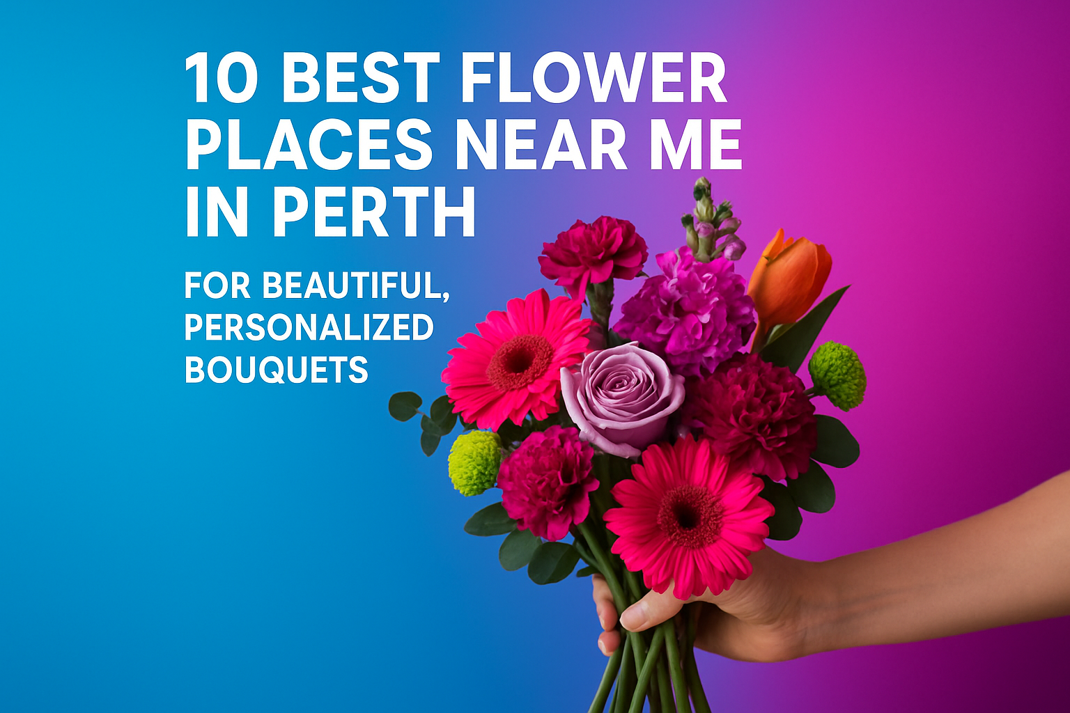 10 Best Flower Places Near Me in Perth for Beautiful, Personalized Bouquets