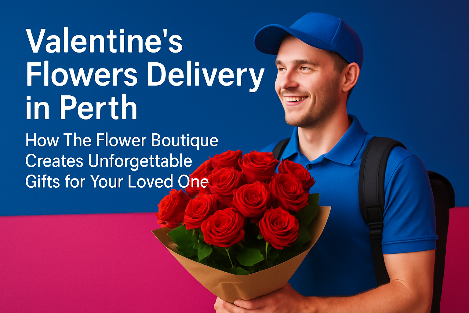 Valentine's Flowers Delivery in Perth: How The Flower Boutique Creates Unforgettable Gifts for Your Loved One