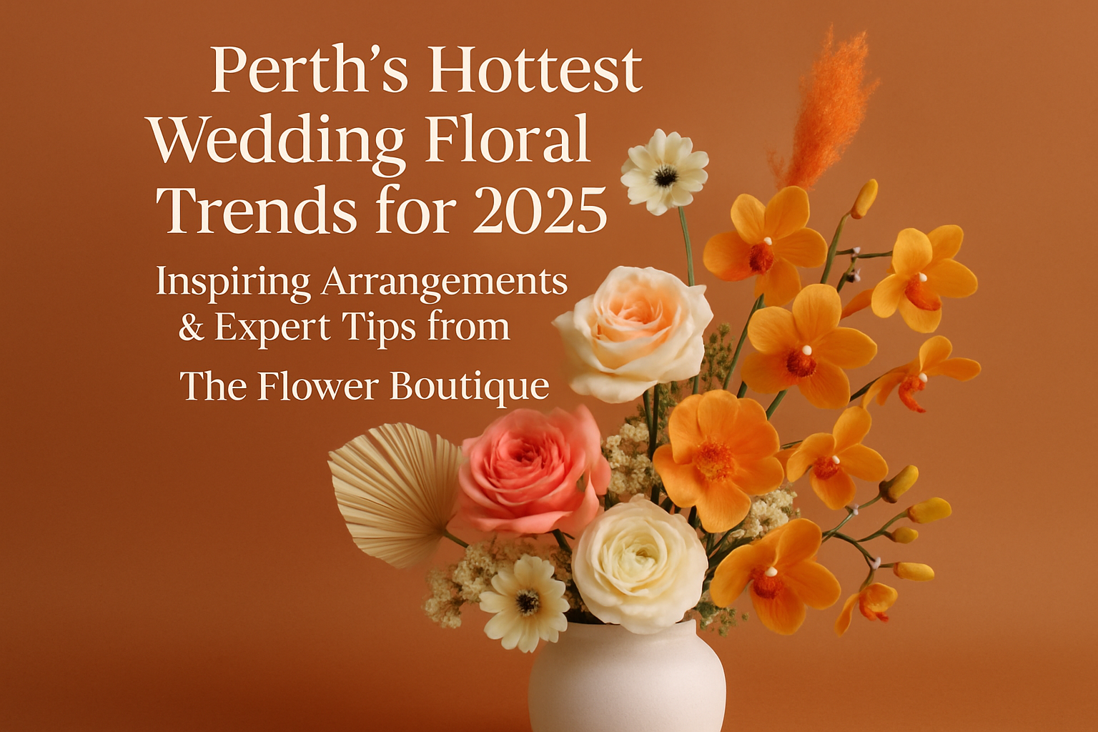 Perth’s Hottest Wedding Floral Trends for 2025: Inspiring Arrangements &amp; Expert Tips from The Flower Boutique