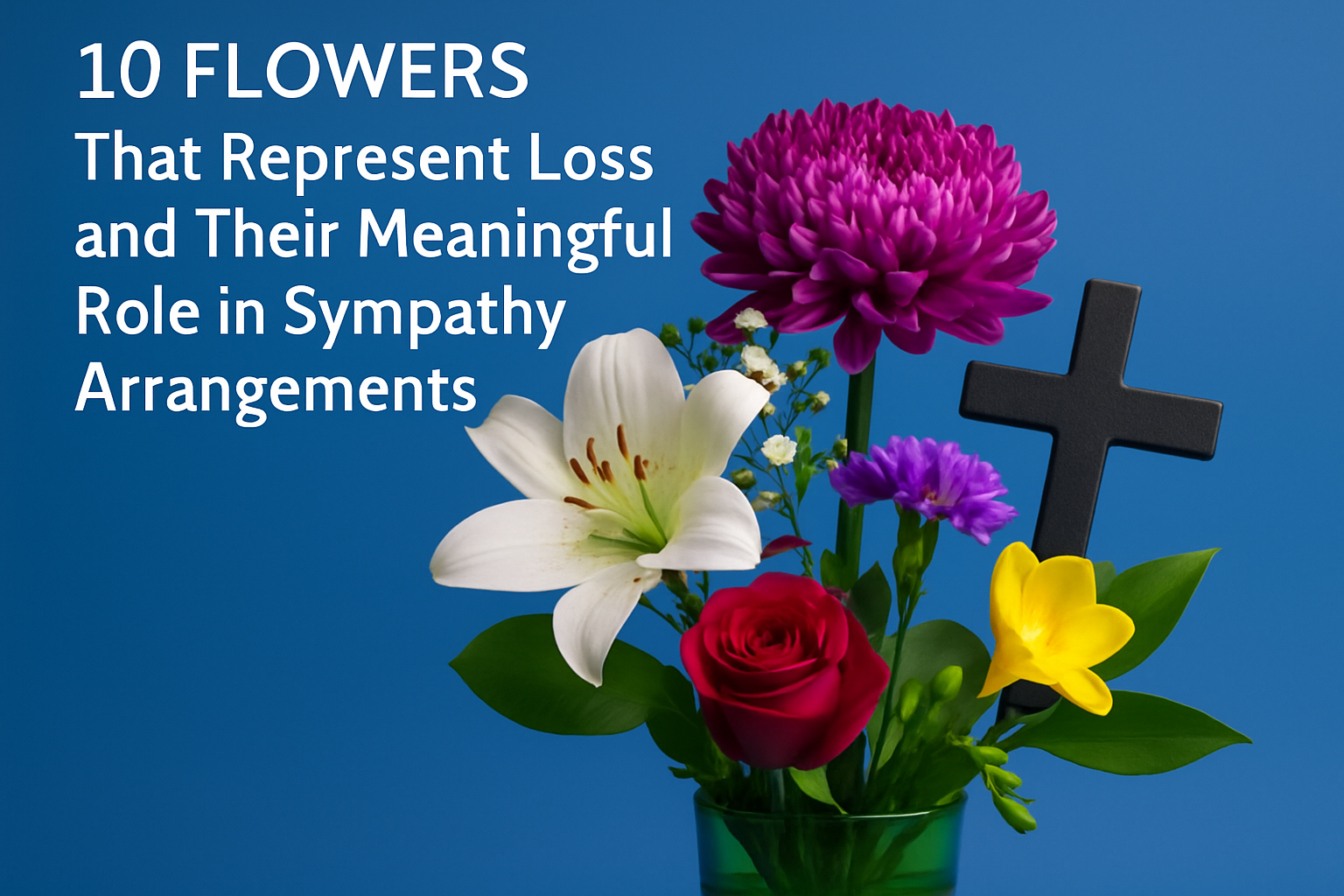 10 Flowers That Represent Loss and Their Meaningful Role in Sympathy Arrangements