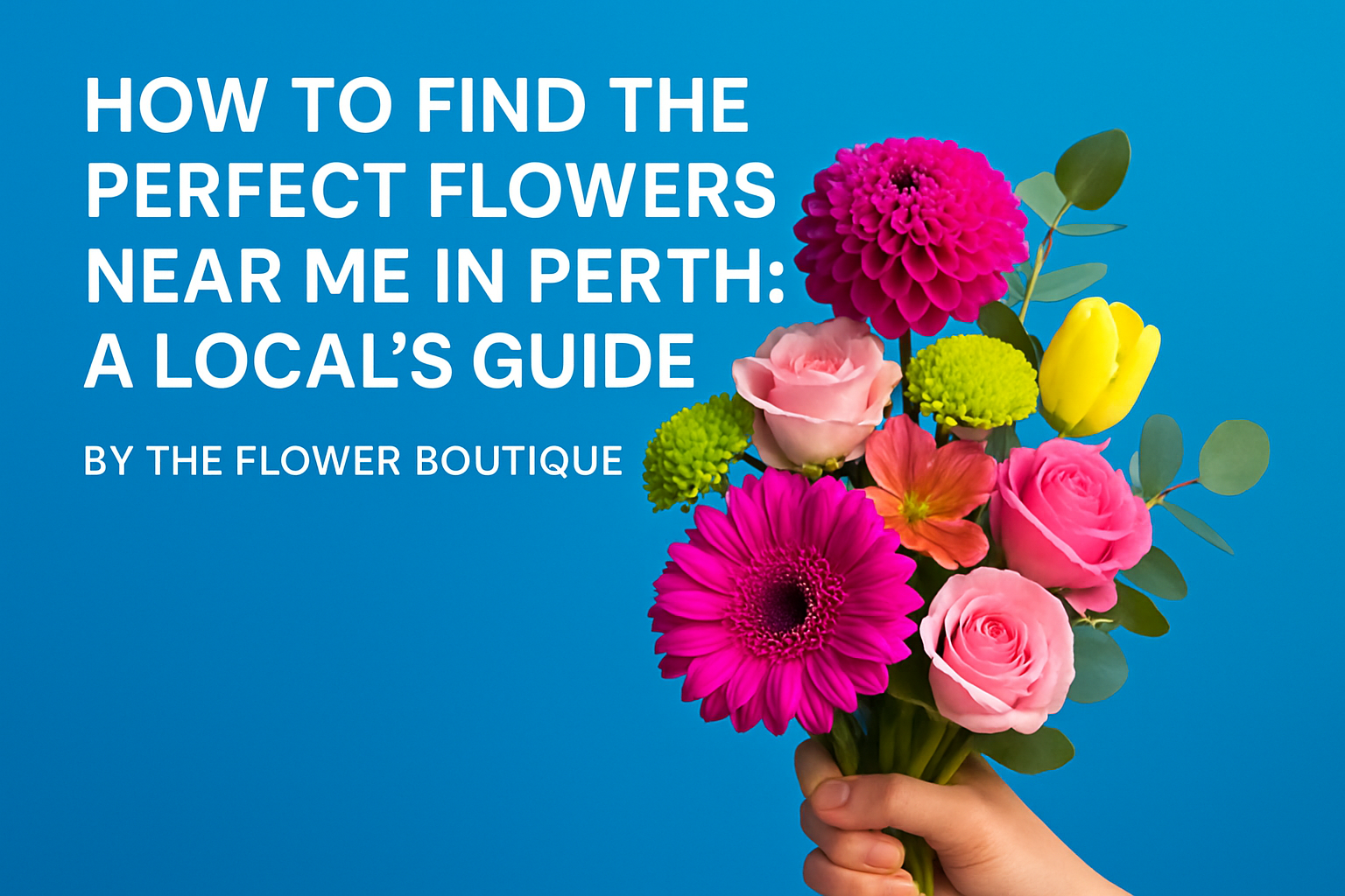 How to Find the Perfect Flowers Near Me in Perth: A Local’s Guide by The Flower Boutique