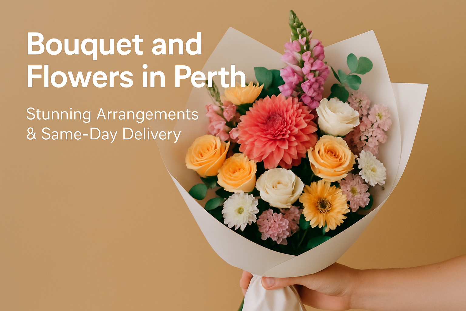 Bouquet and Flowers in Perth: Stunning Arrangements &amp; Same-Day Delivery with The Flower Boutique