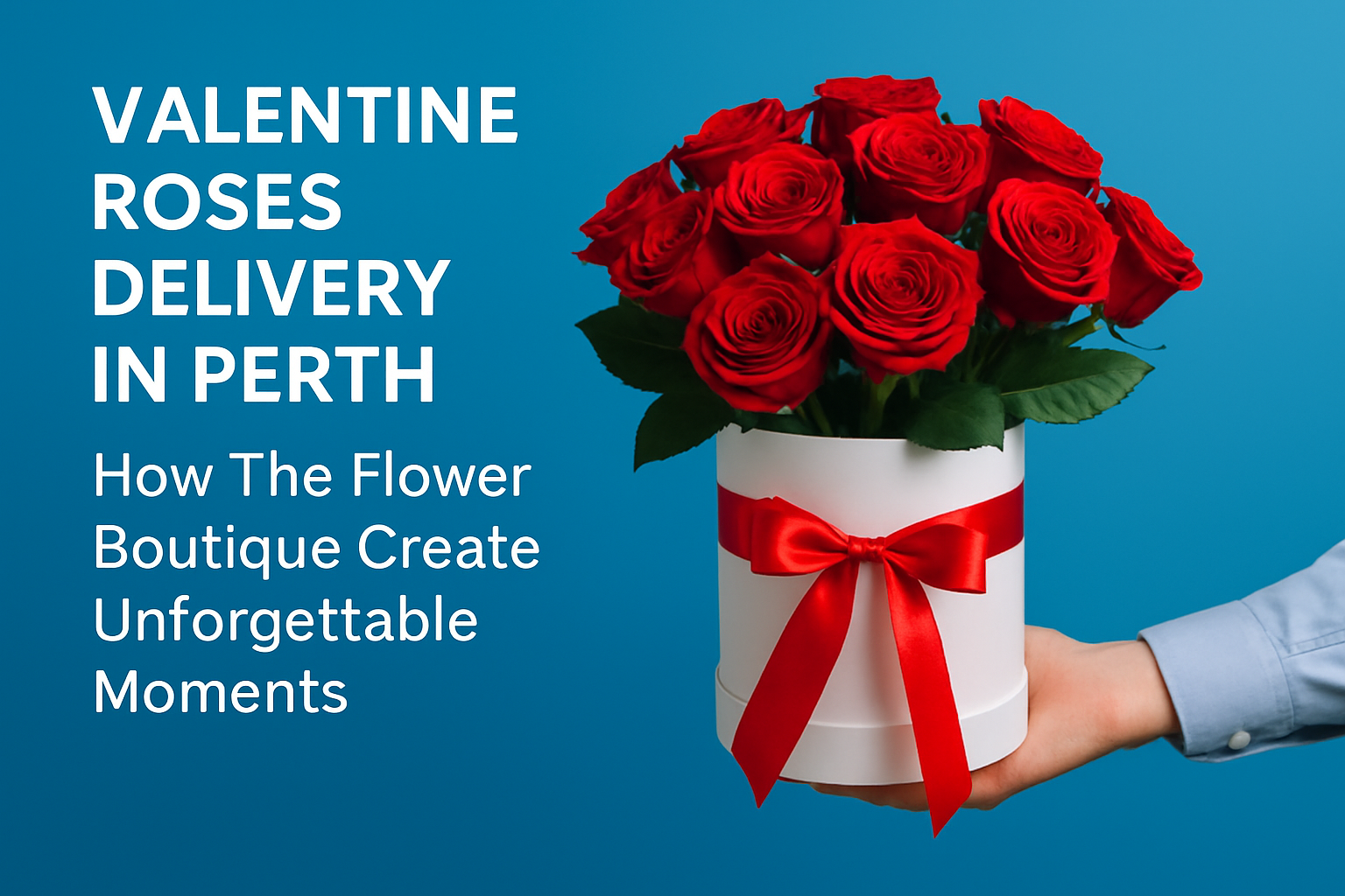Valentine Roses Delivery in Perth: How The Flower Boutique Creates Unforgettable Moments