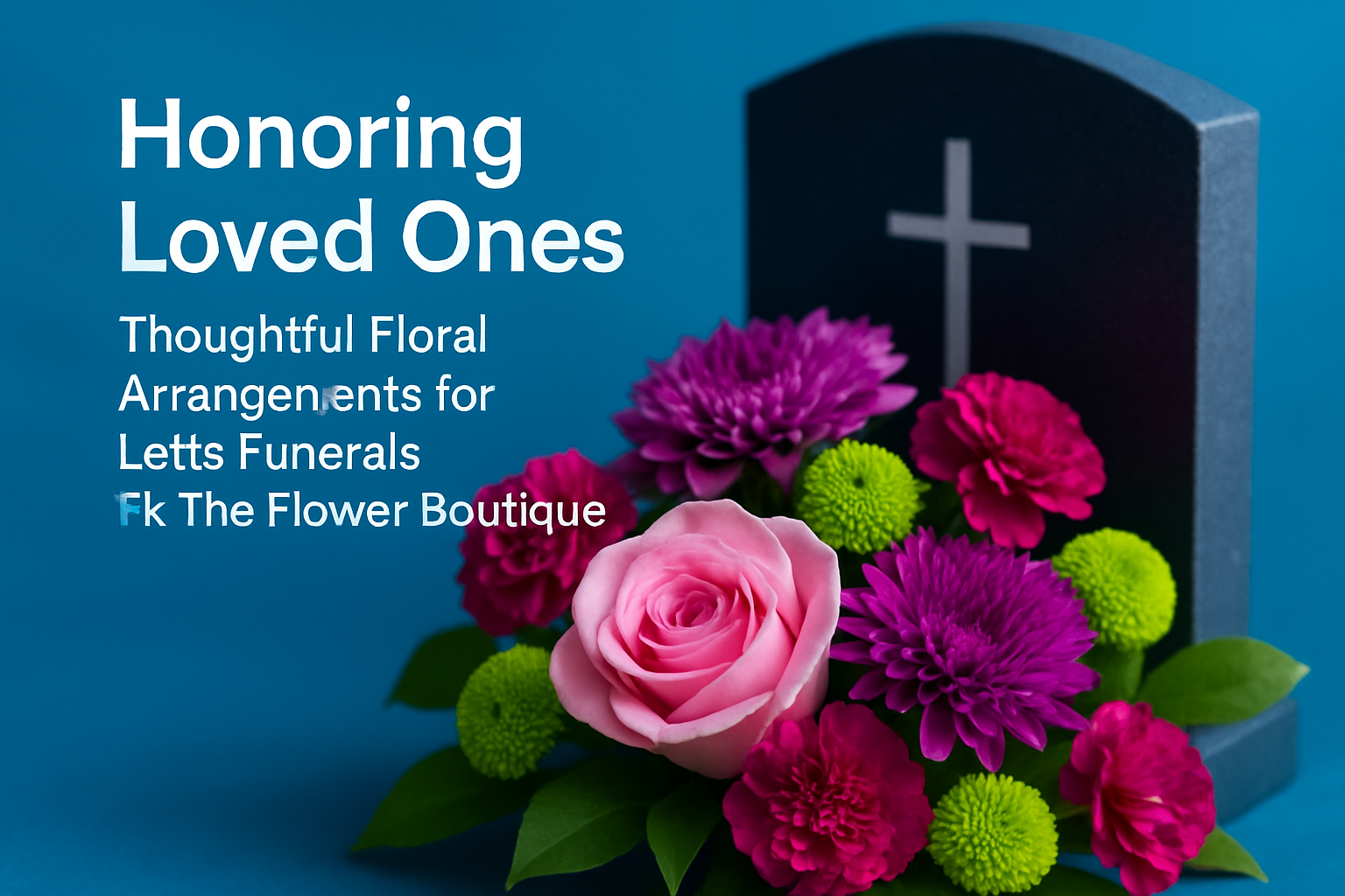 Honoring Loved Ones: Thoughtful Floral Arrangements for Letts Funerals by The Flower Boutique