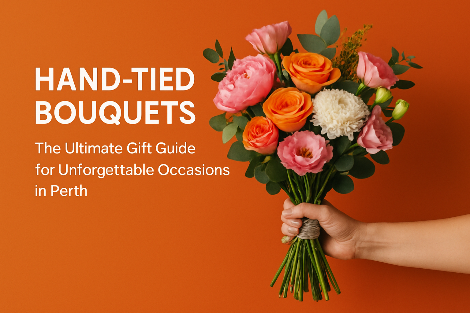 Hand Tied Bouquets: The Ultimate Gift Guide for Unforgettable Occasions in Perth