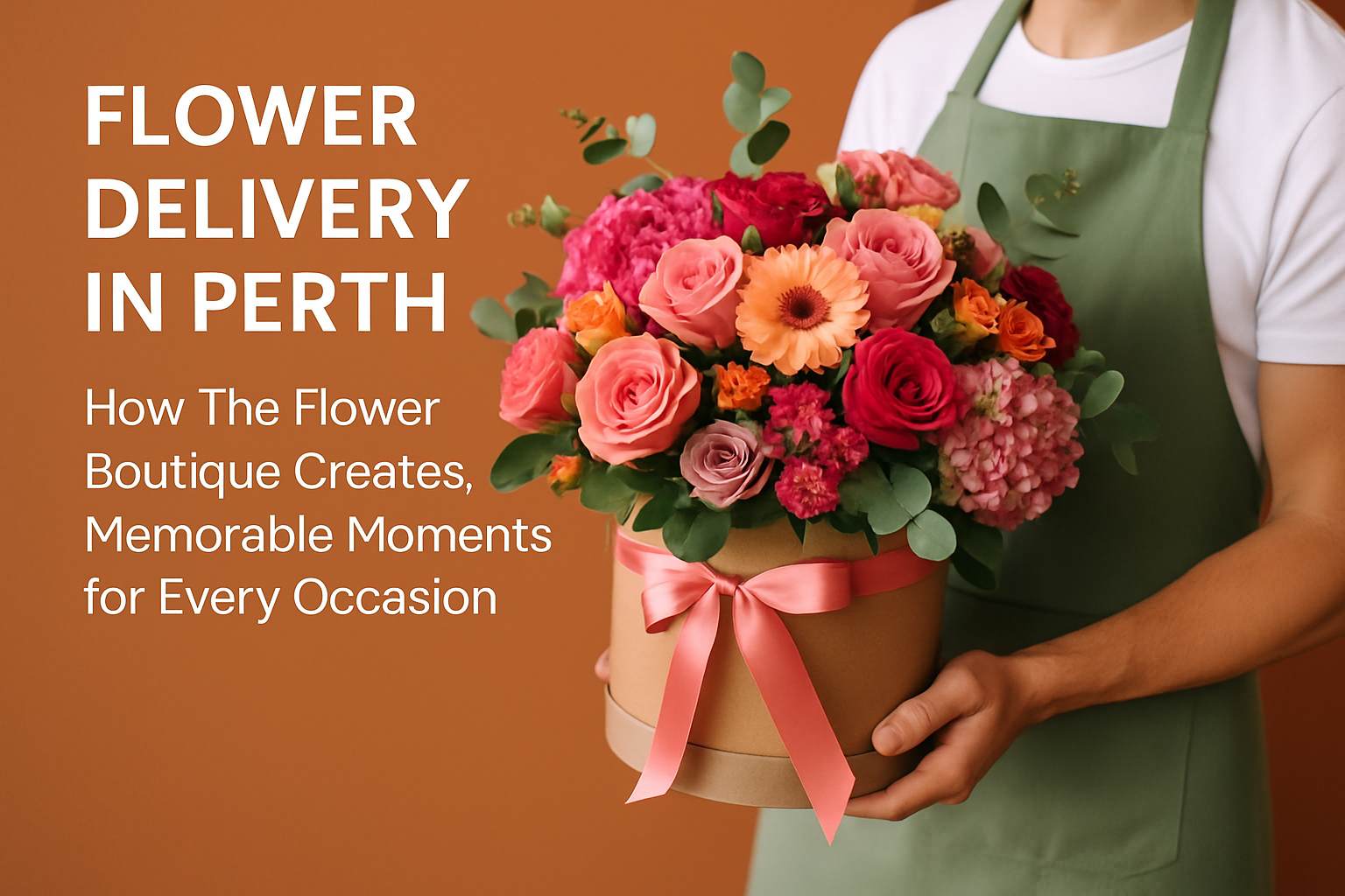 Flower Delivery in Perth: How The Flower Boutique Creates Memorable Moments for Every Occasion
