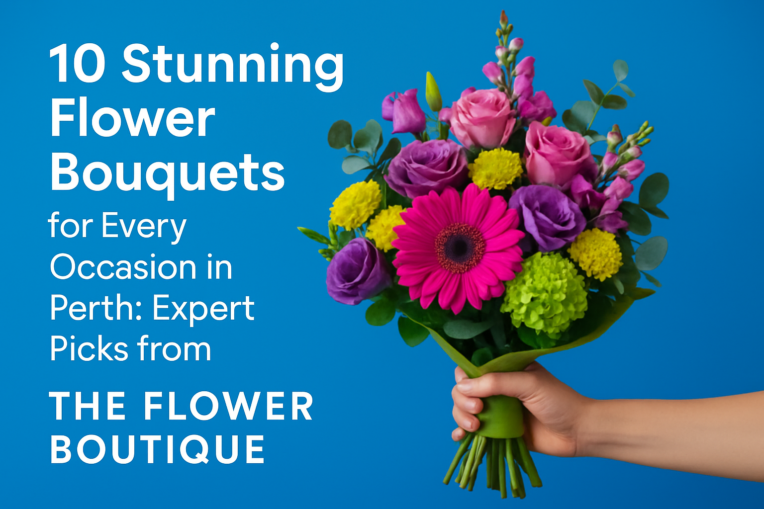 10 Stunning Flower Bouquets for Every Occasion in Perth: Expert Picks from The Flower Boutique