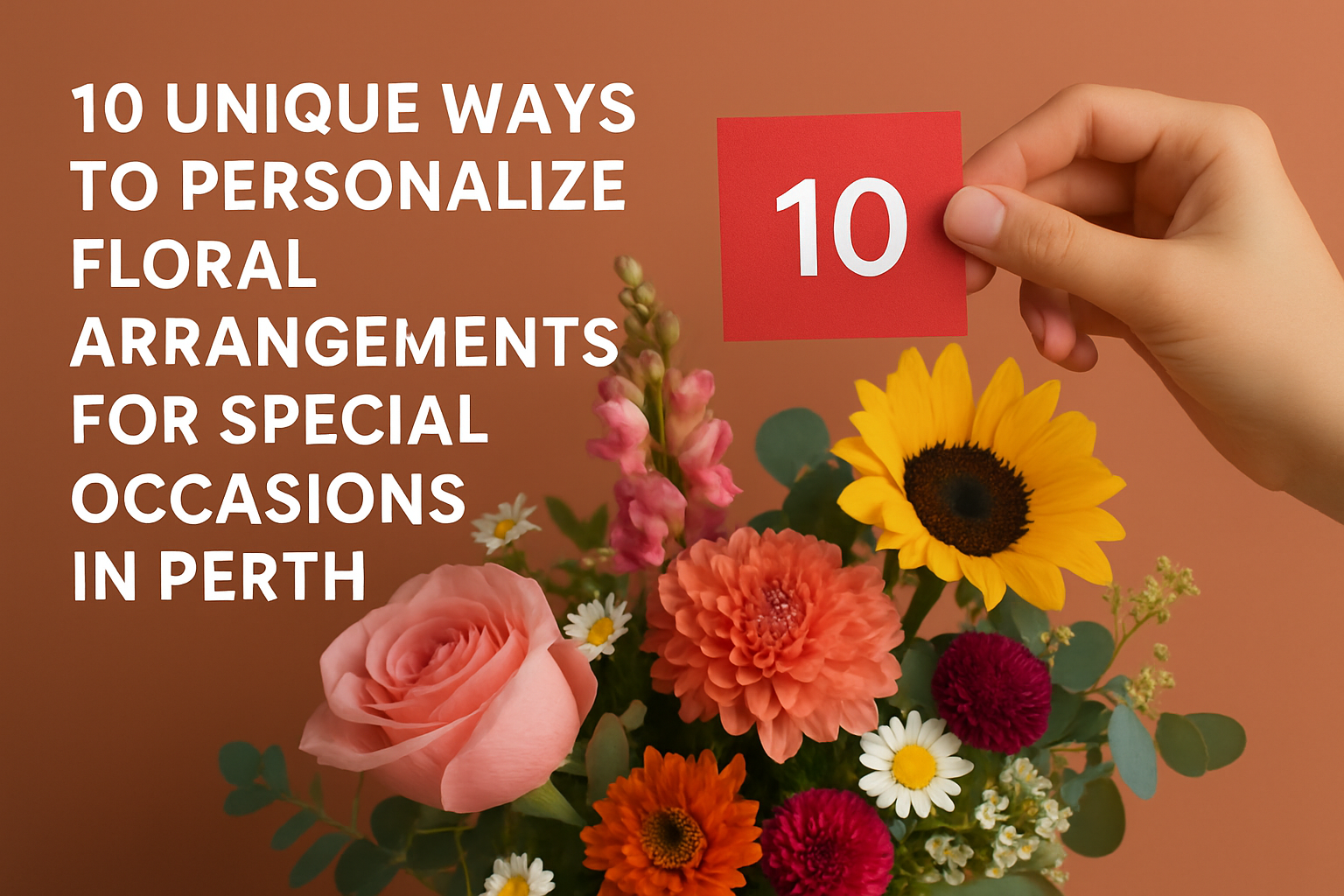 10 Unique Ways to Personalize Floral Arrangements for Special Occasions in Perth