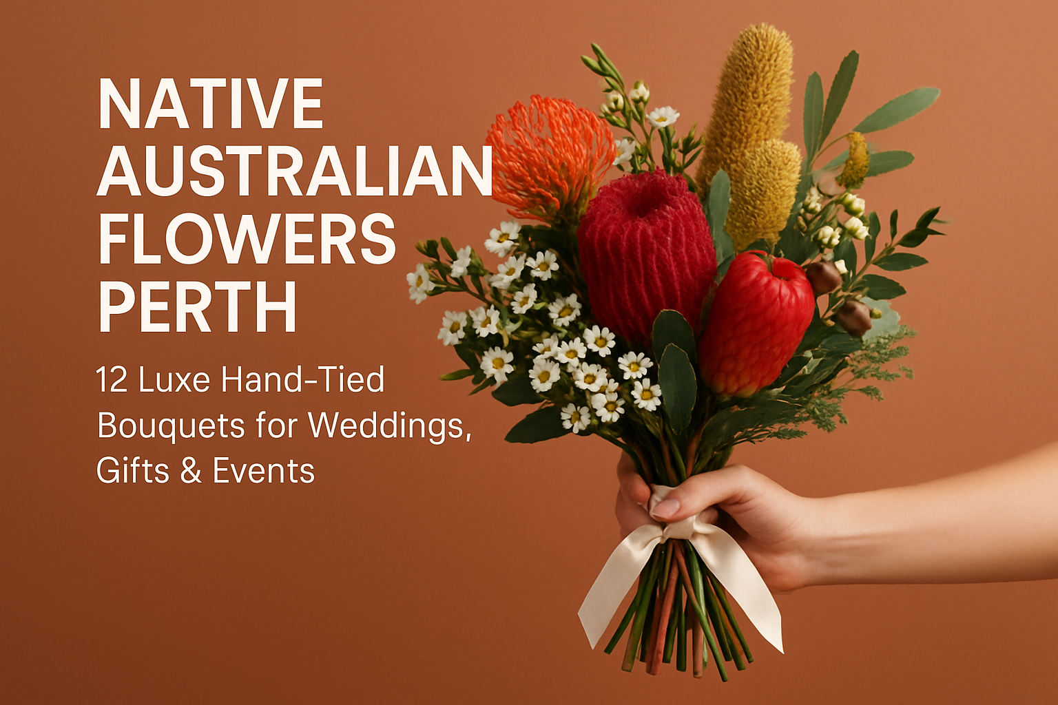 Native Australian Flowers Perth: 12 Luxe Hand-Tied Bouquets for Weddings, Gifts &amp; Events