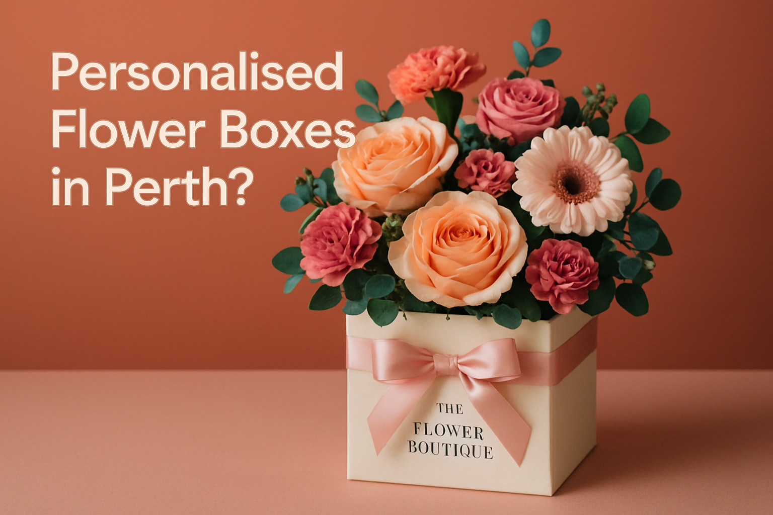 Who Offers Personalised Flower Boxes in Perth? 9 Trusted Local Florists (Including The Flower Boutique)