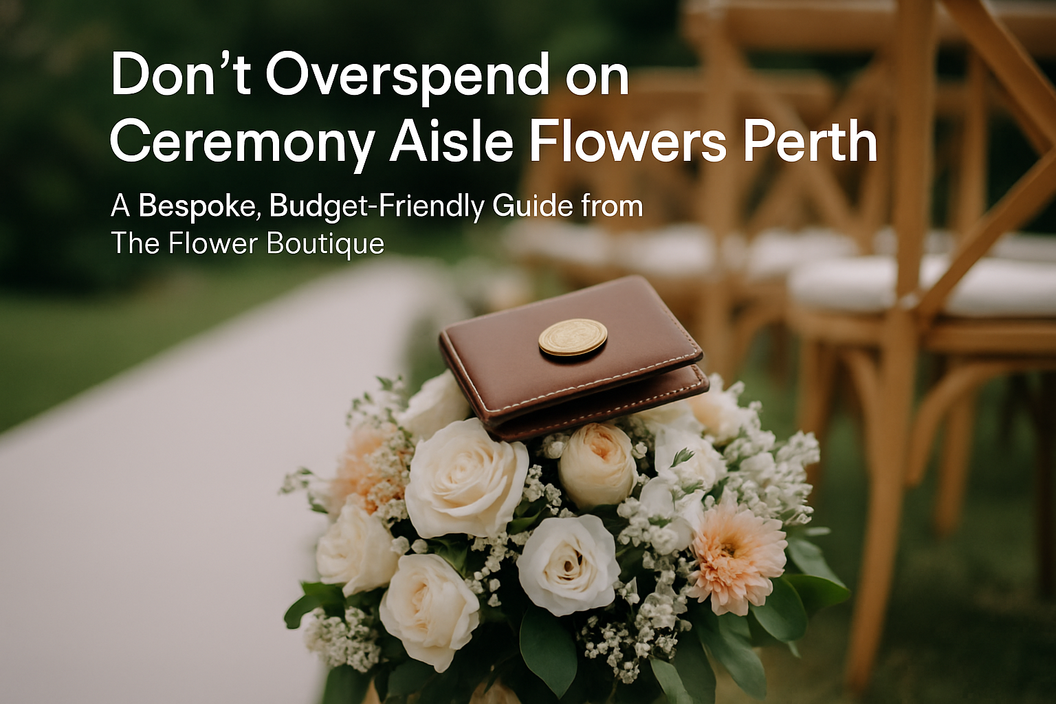 Don’t Overspend on Ceremony Aisle Flowers Perth: A Bespoke, Budget-Friendly Guide from The Flower Boutique