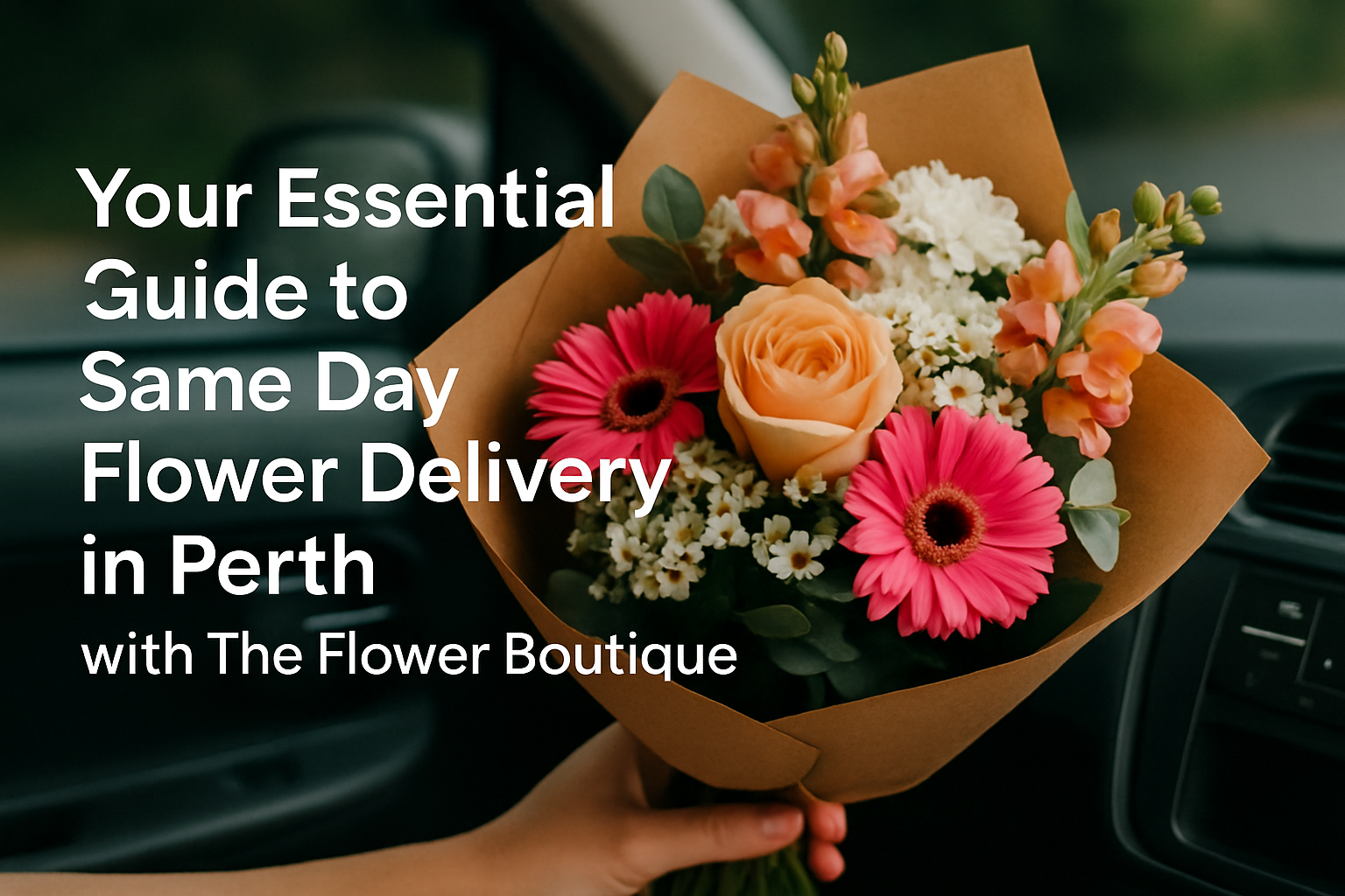 Your Essential Guide to Same Day Flower Delivery in Perth with The Flower Boutique