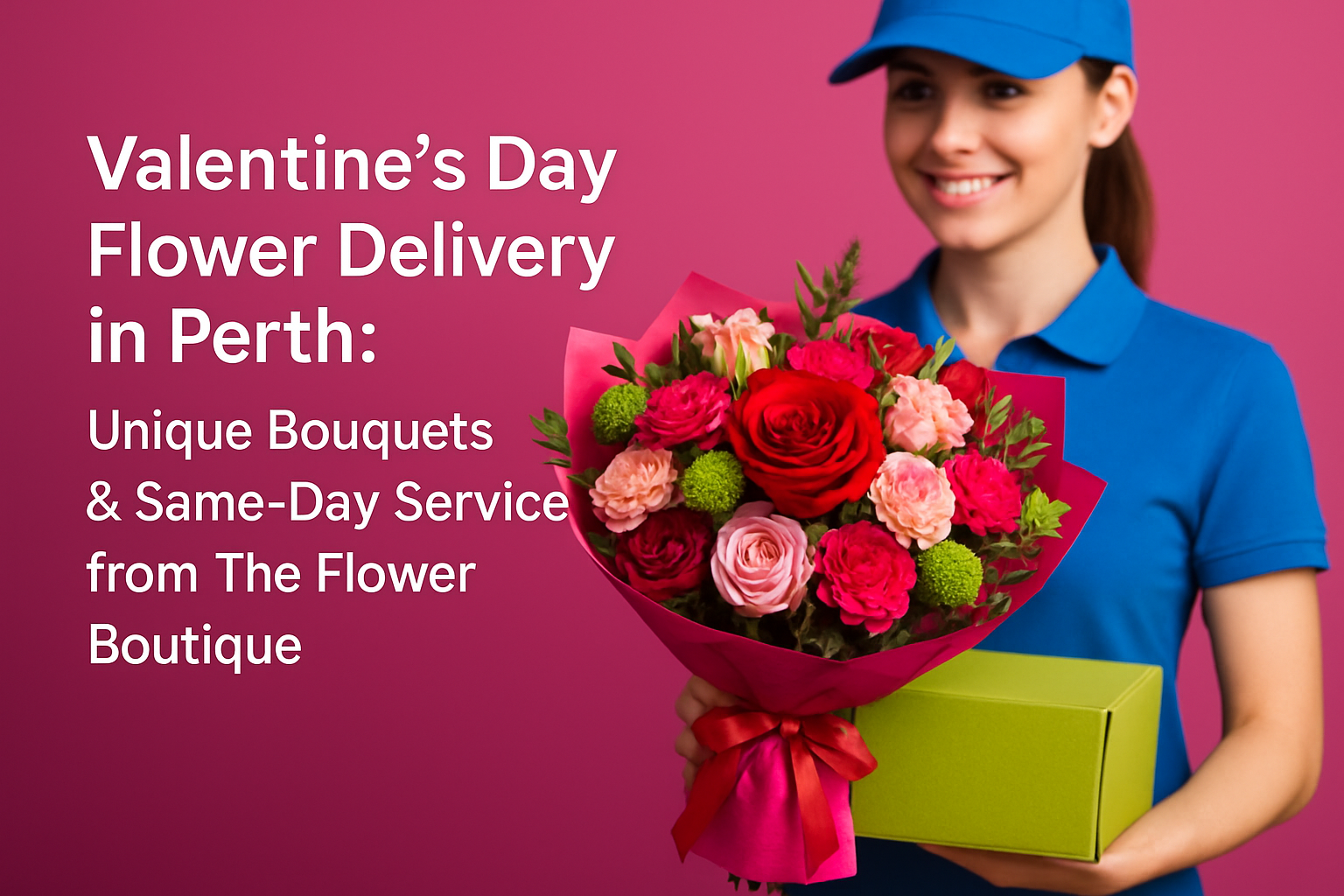 Valentine’s Day Flower Delivery in Perth: Unique Bouquets &amp; Same-Day Service from The Flower Boutique