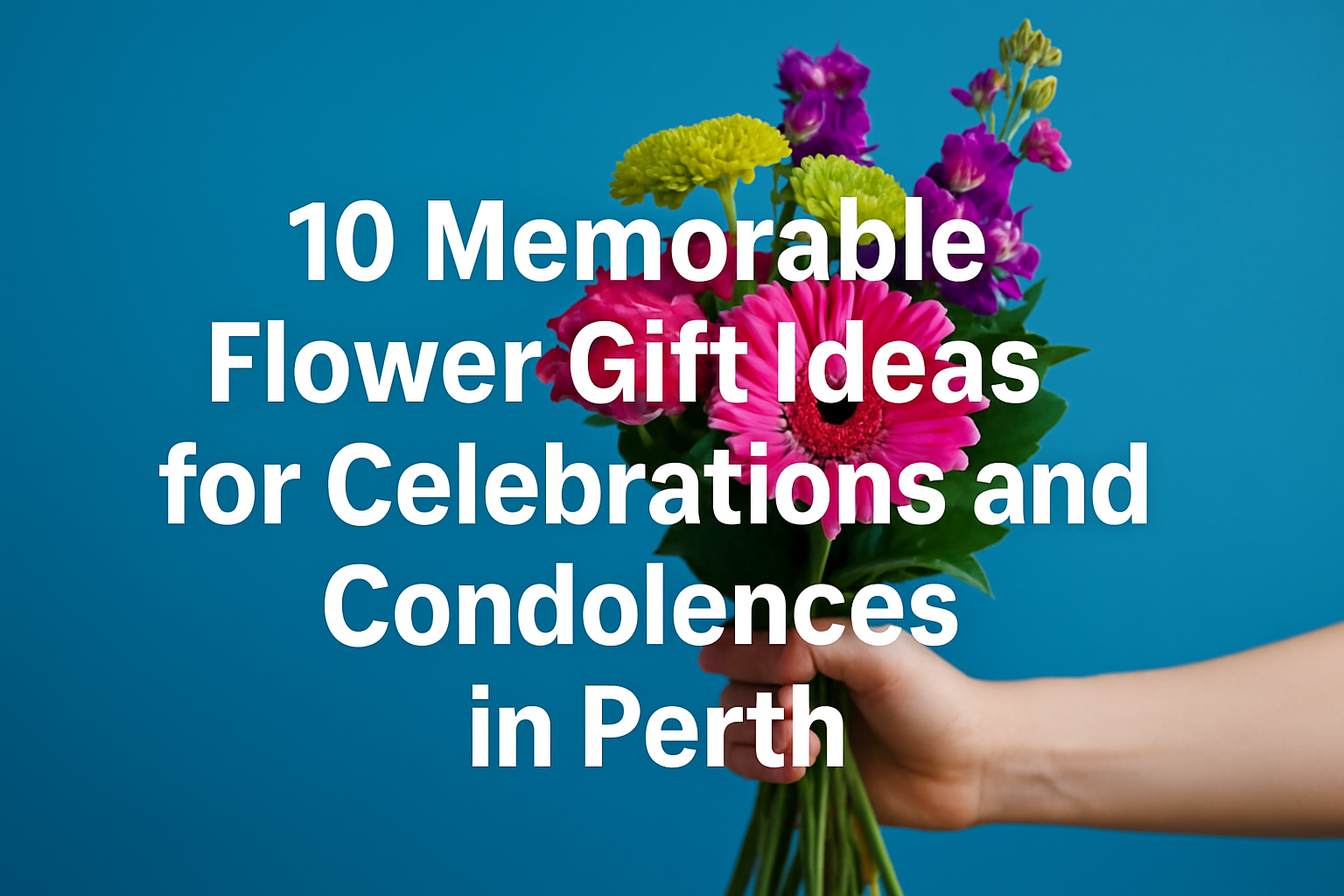 10 Memorable Flower Gift Ideas for Celebrations and Condolences in Perth