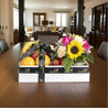 Fresh fruit and flowers gift hamper for get-well delivery in Perth Northern Suburbs