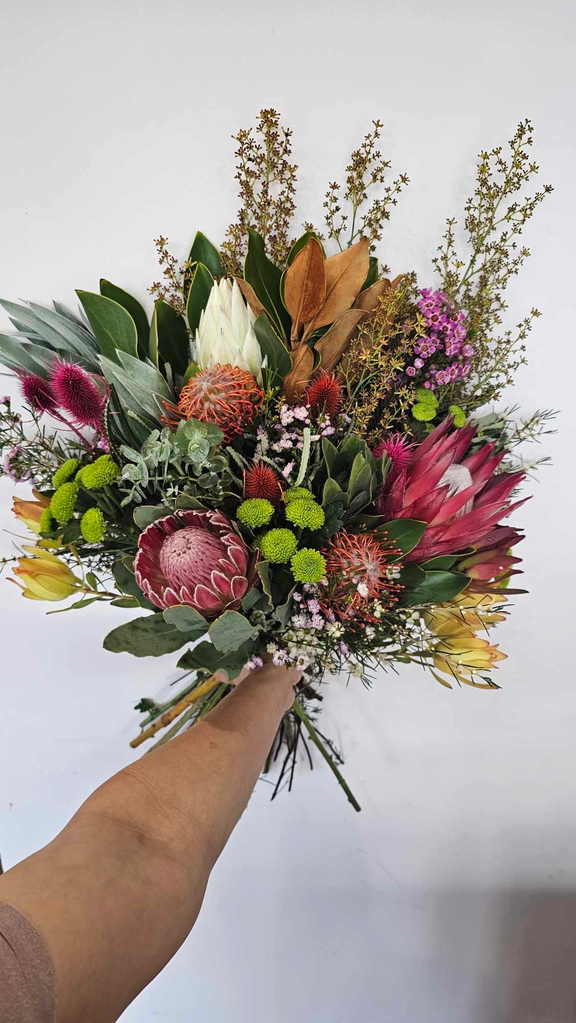 Vibrant Australian native flower bouquet for delivery in Perth, perfect for gifts and special occasions