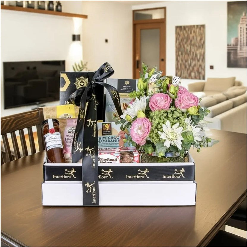 Chocolate lovers gift box with rocky road, nougat and fudge — Perth WA