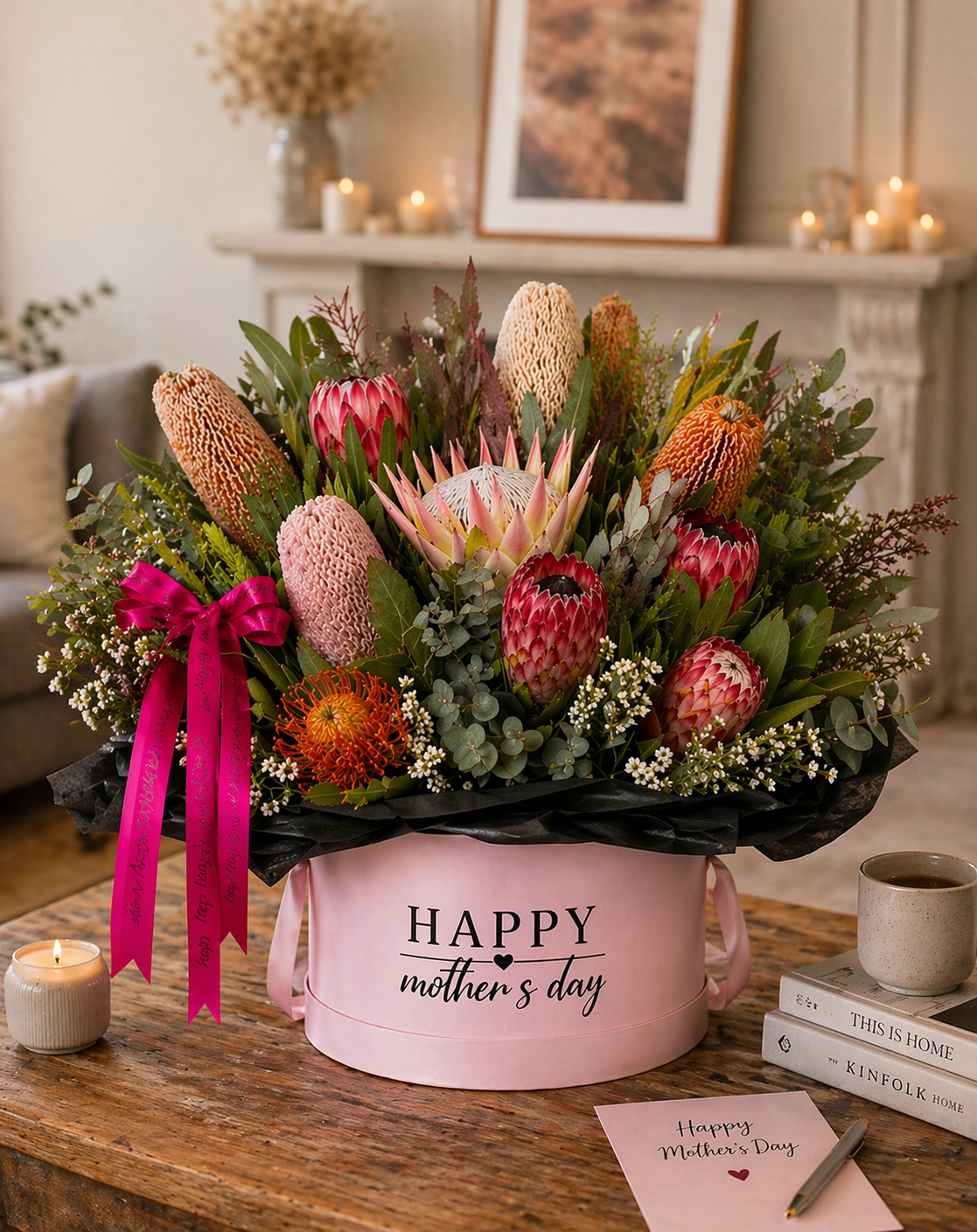 large native flower box Perth Mother’s Day premium gift Australian floral arrangement